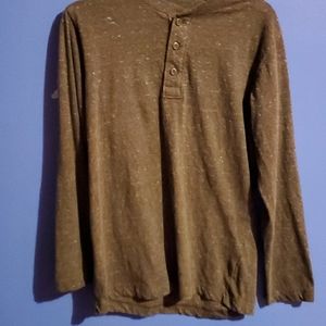 Green long sleeved shirt